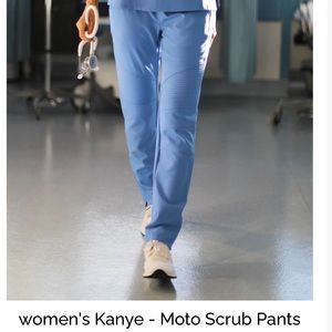 Women’s FIGS Kayne Moto Scrub Pants - XS / Navy